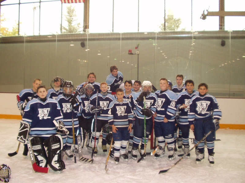 PeeWee A team in Auburn, Oct 04